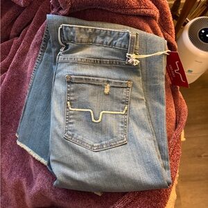 Kimes Ranch Light Blue Flare Jeans